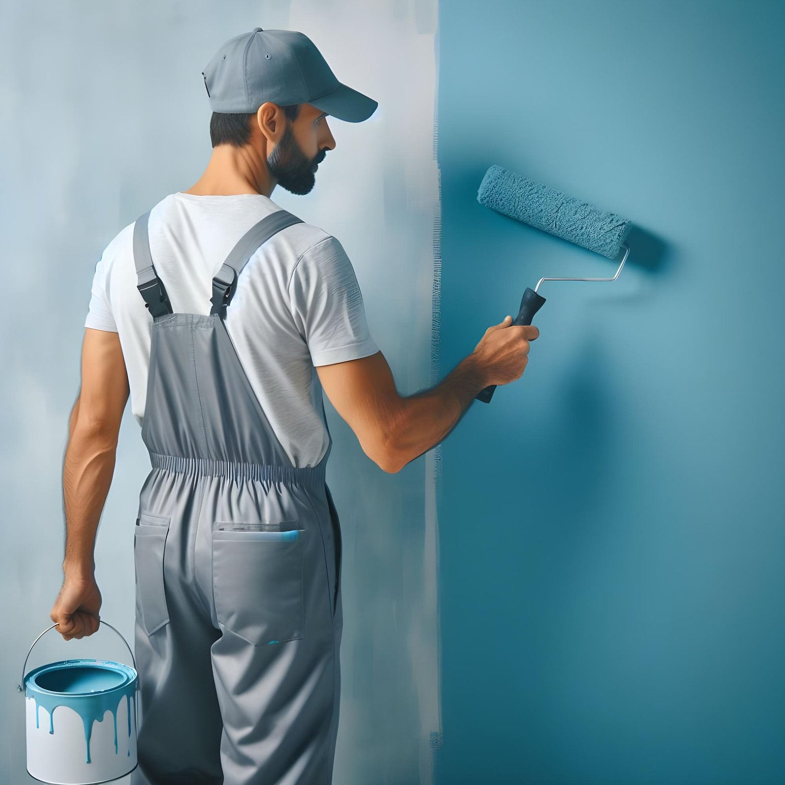 A skilled painter may rely only on word of mouth because creating a website,